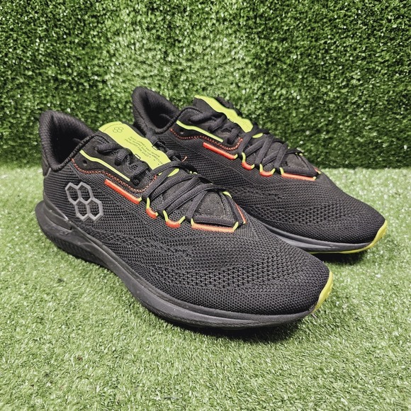 Rudis Journey Knit Black Athletic Workout Gym Sneakers Mens Size 12